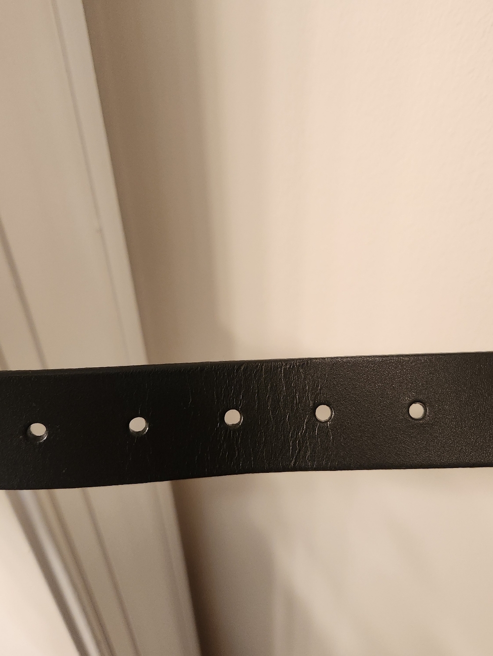 NWT Madewell Sculptural Belt Black Leather Size Small - Picture 5 of 5